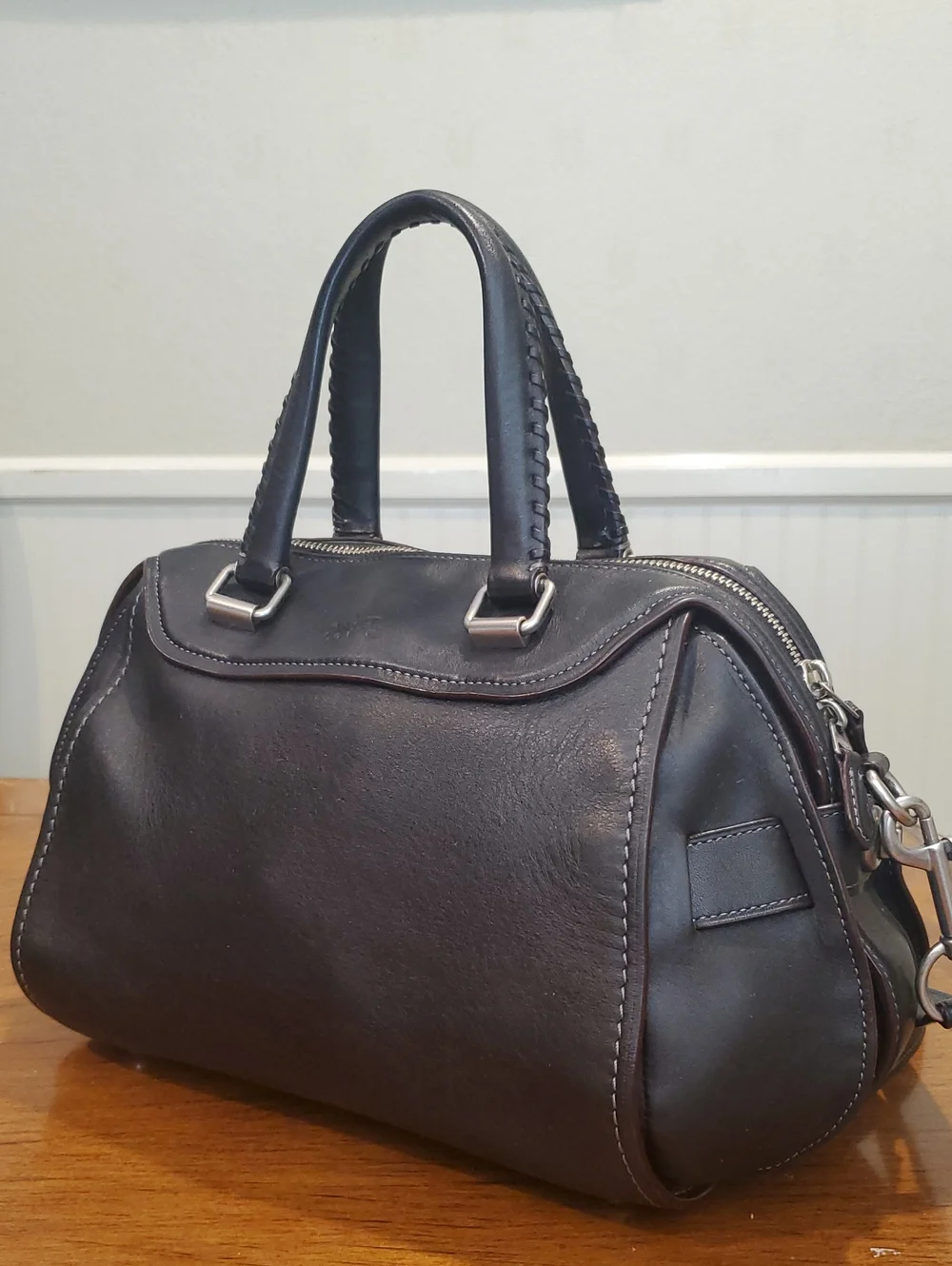 Coach Ace Satchel Glovetanned Leather